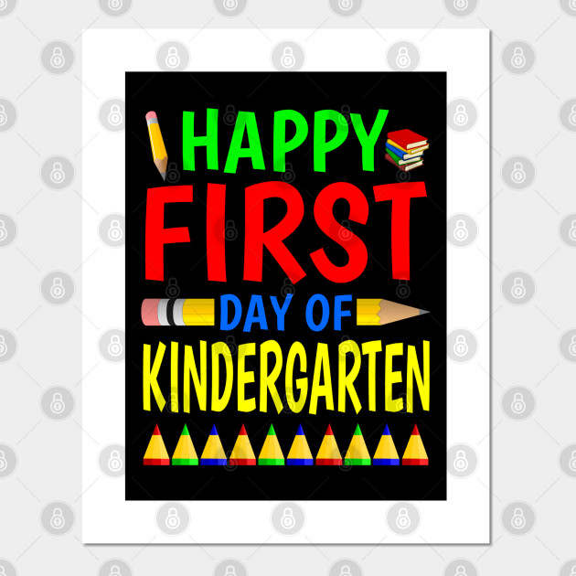 Happy First Day Of Kindergarten T Great Kindergarten 2020 Happy